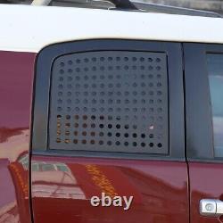 For Toyota FJ Cruiser 2007-2021 Rear Window Trim Panel Aluminium 2PCS