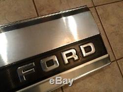 Ford F150 Tailgate Finish Panel F250 Rear Trim Black Reflector 87-96 Please Read