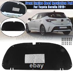 Front Hood Engine Sound Insulation Pad Panel Fits For Toyota Corolla