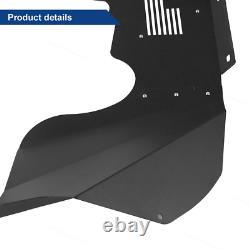 Front and Rear Inner Fender Liners for Jeep Wrangler 2007-2018 JK 4WD Black