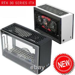 GEEEK A50S ITX Computer Case PC Aluminum Acrylic Side Panels SFX Cooling Case