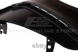 GT350 Style Aluminum Matte Black Front Side Fenders For 15-17 Ford Mustang