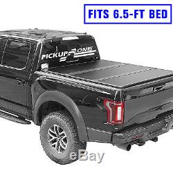 Hard Tri-Fold Tonneau Cover For 14-19 Silverado Sierra 1500 2500 3500 6.5FT Bed