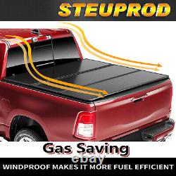 Hard Tri-Fold Tonneau Cover For 2015-2020 Ford F150 6.5FT Bed Pickup Truck Bed