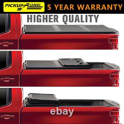 Hard Tri-Fold Tonneau Cover Top for 19-2020 Jeep Gladiator Sport 5.0FT Truck Bed