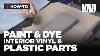 How To Paint Dye Interior Vinyl Plastic Parts Mustang Tech Fox Body Sn95 S197