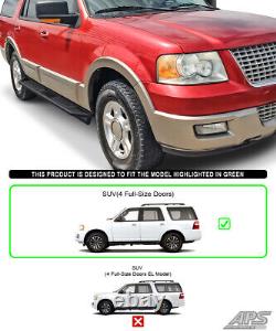 IArmor Aluminum Side Steps Armor Fit 03-17 Ford EXPEDITION SUV 4 Door