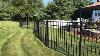 Install New Haven Decorative Aluminum Fencing In Curved Layout Diy Boomers