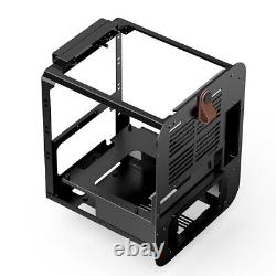 Jonsplus BO100-G Portable, Mini-ITX PC Case with Tempered Glass Front Panel
