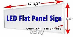 LED Sign Rx Pharmacy Window Sign 48x12 neon banner alternative New flat panel