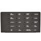 Larson Boat Breaker Panel 2200-3154 10 x 5 1/4 Inch Black Aluminum