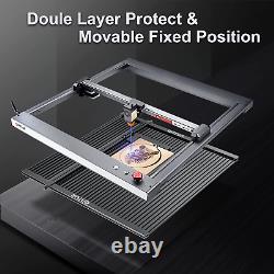 Laser Engraving Platform, DIY Design Aluminum Working Panel 15.75X17.64X0.47 Inc