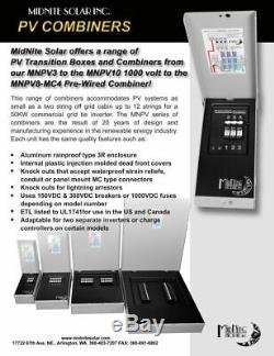 MidNite Solar MNPV6 Combiner NEMA 3R Aluminum