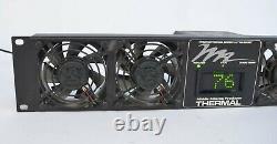 Middle Atlantic UQFP-4D 19 Ultra Quiet Fan Panel 100 CFM 27dB with Display