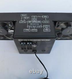 Middle Atlantic UQFP-4D 19 Ultra Quiet Fan Panel 100 CFM 27dB with Display