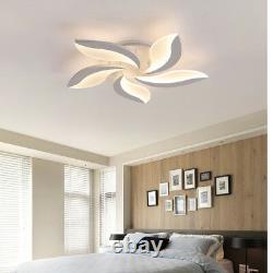 Modern Bedroom LED Ceiling Light Round Dining Living Room Mount Surface Fixtures