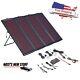 NEW! Easy Assembly 100w Solar Panel Kit Boating, RV, Camping Off Grid $300 Value