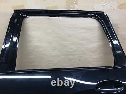 No Damage 2019-2022 BMW X5 G05 Rear Door Shell Frame Panel OEM Black Aluminum