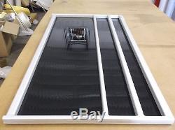Nos Bennington Pontoon 2575qcw Black 47 1/4 X 25 1/8 Aluminum Panel