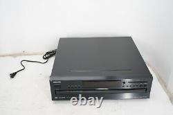 Onkyo DXC390 6 Disc CD Changer Black Aluminum Front Panel W Remote Control
