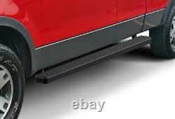 Premium 4 Black iBoard Side Steps Fit 09-14 Ford F150 Super Cab