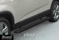 Premium 4 Black iBoard Side Steps Fit 11-13 Kia Sorento