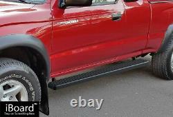 Premium 4 Black iBoard Side Steps Fit 95-04 Toyota Tacoma Xtra Cab