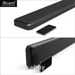 Premium 5 Black iBoard Side Steps Fit 02-09 Chevy Trailblazer (02-06 GMC Envoy)