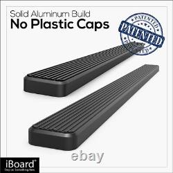 Premium 5 Black iBoard Side Steps Fit 05-22 Toyota Tacoma Access Cab