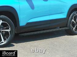Premium 5 Black iBoard Side Steps Fit 21-22 Chevy Trailblazer