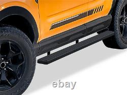 Premium 5 Black iBoard Side Steps Fit 21-22 Ford Bronco Sport SUV 4-Door