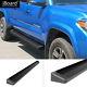 Premium 6 Black iBoard Side Steps Fit 05-22 Toyota Tacoma Double Cab Crew Cab