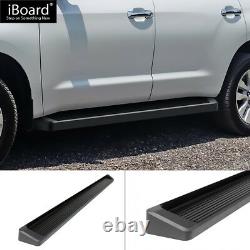 Premium 6 Black iBoard Side Steps Fit 08-22 Toyota Sequoia