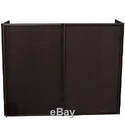 ProX XF-5X3048B Black Aluminum 5 Panel Scrim Facade Frontboard + Carry Bag Pack
