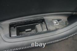 Rear Left Interior Door Trim Panel Black Wood Aluminum Beaufort Oem Audi S6 2015