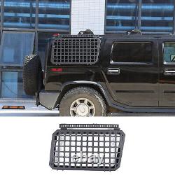 Right Aluminum Rear Window Multi Function Storage MOll Panel For Hummer H2 03-09