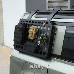 Right Side Rear Window Molle Foldtable Panel For Land Rover Defender 2020-2024