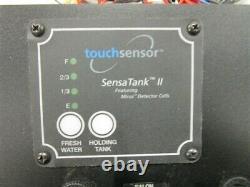 Rinker 51078 Sensa Tank II / Breaker / Switch Panel Black Aluminum 18 X 9 Boat