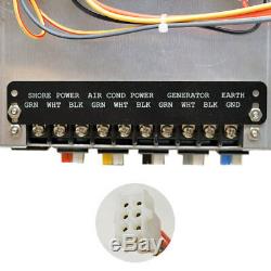 Rinker Oem Black 9 X 11 3/4 X 6 1/4 Inch Aluminum Boat Breaker Switch Panel