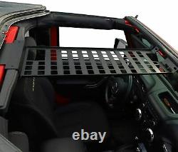 Roof Top Rack Hard Top Molle Racks Luggage Panel for 07-18 Jeep Wrangler JK 4Dr