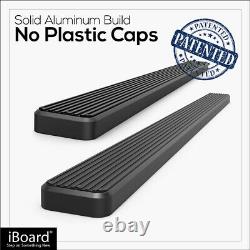Running Board 5in Aluminum Black Fit Chevy Trailblazer (02-06 GMC Envoy) 02-09