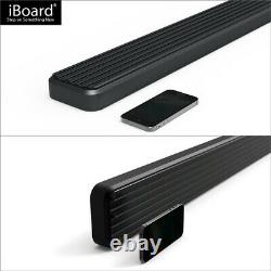 Running Board Step Nerf Bars 4in Aluminum Black Fit Toyota 4Runner Limited 10-22