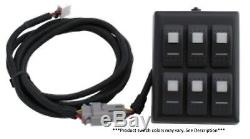 SPOD 700-RAM Universal 6 Switch Panel with36 Inch Cable/Multi Color LED/RAM Mount