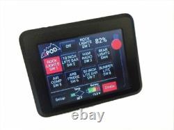 SPOD 8-700-TSB-C10 Universal Add-On Touchscreen Switch Panel for 8 Circuit Syste