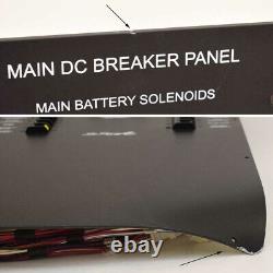 Sea Ray Boat Breaker Panel Sundancer 370 Black Aluminum 2022707 Dent