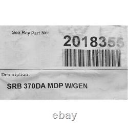 Sea Ray Boat Breaker Switch Panel 2018355 370 Aluminum 14 1/2 x 9 Inch