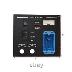 Sea Ray Boat Breaker Switch Panel 8517817 290 SLX Black Aluminum