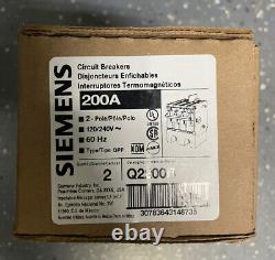 Siemens Q2200B 2 Pole NEW Lot Of 2