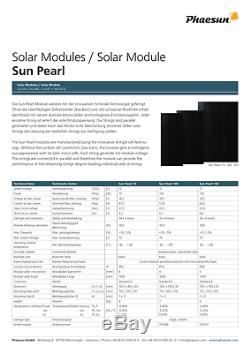 Solar Panel 100With12V, Mono shrine cell, Black Aluminum Frame & Backsheet
