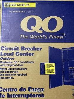 Square D Main Breaker 200 Amp 30-Sp 30-Cir QO Outdoor Load Center